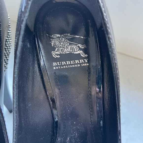 BURBERRY PEEP TOE HEELS - Picture 7 of 12